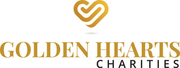 Golden hearts charities logo