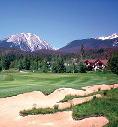 picture shows Rocky Mountain ski Golf experience